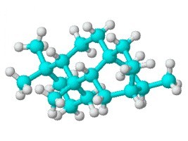 atisane 3D atomic structure