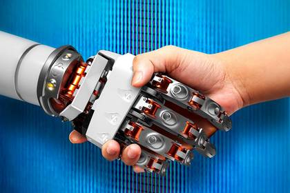 <b>AI Revolution handshake pic</b>