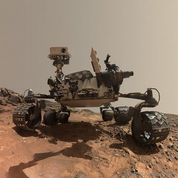 [ Curiosity on Mars tree ]