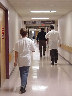 [ hospital hallway pic ]