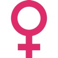 female symbol blue picture