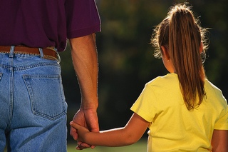 father / daughter bonding pic